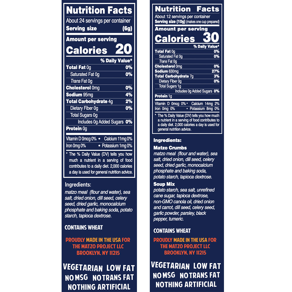 Matzo Ball Soup Kit/Matzo Ball Mix