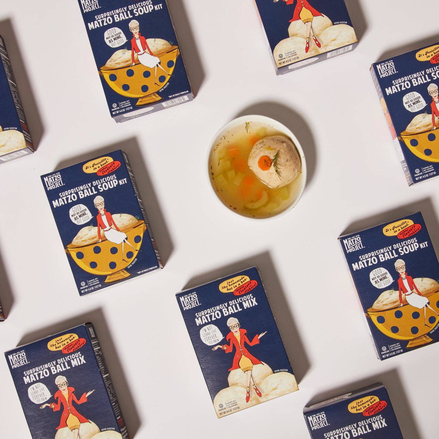 Matzo Crumbs & Matzo Ball Soup Kit